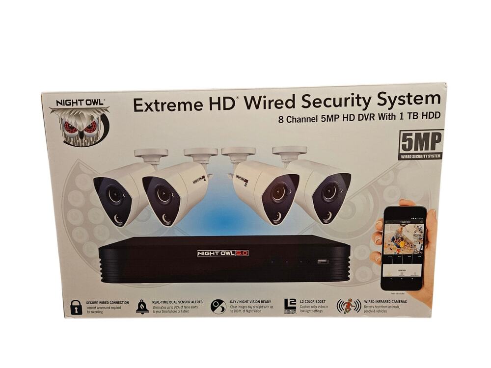 Night Owl Extreme HD Wired Security System